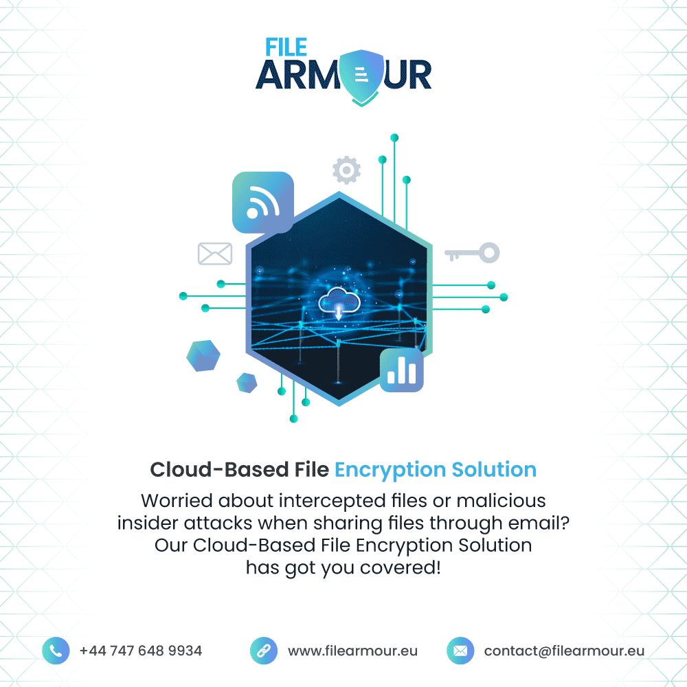 FileArmour's tweet photo. Worried about intercepted files or malicious insider attacks when sharing files through email? Our cloud-based file encryption solution has got you covered!
#filearmour #security #filesharing #safety #protection #encryption #dataprivacy #datasecurity #FileProtection #peaceofmind https://t.co/YzU6LdW74Q