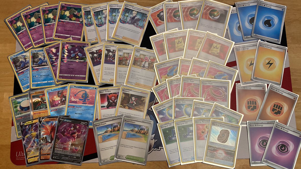 This is the list I used for my first ever TCG tournament where I placed 2nd. Shoutout to @CollectiveCCG for hosting a fun tournament and thanks to all the competitors for welcoming me. The first of many.