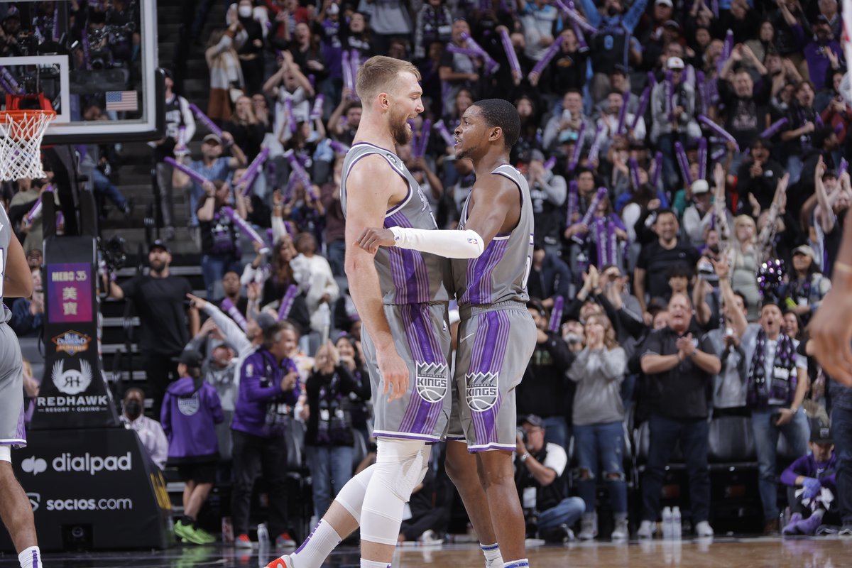 What a season for the Kings 👏

-First playoff berth since 2006
-De’Aaron Fox named Clutch Player of the Year
-Mike Brown named Coach of the Year
-Keegan Murray set rookie 3PM record
-Took defending champs to Game 7

The BEAM TEAM will return 🟣