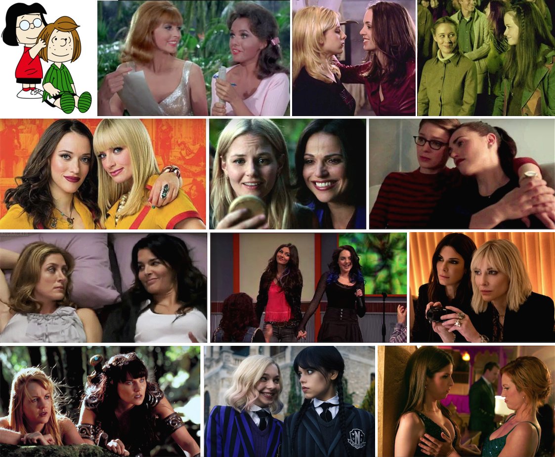 RobertMPayne1's tweet photo. Happy last day of Lesbian Visibility Week to the headcanon ships!

#Fuffy  #Gellmore  #Maxoline  #SwanQueen  #Supercorp  #Rizzles  #Jori  #Loubie  #Wenclair  #Bechloe https://t.co/QeT6oi7Twj