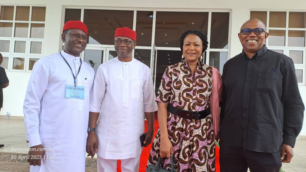 PeterObi's tweet photo. Earlier today, I attended the Apex Igbo Cultural Organisation, Ohaneze Imeobi. It was a solidarity visit to the Organization, especially under its new leadership, by Chief Dr. Emmanuel Iwuanyanwu, a respected Igbo Leader and Father. https://t.co/w7eCoZioqL