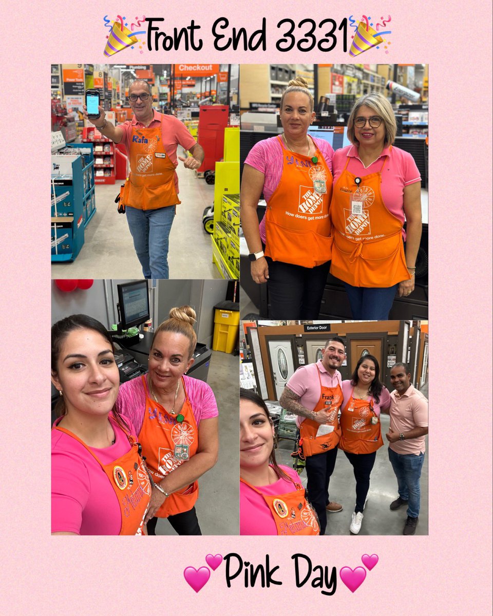A Pink Sunday at Doral 3331 to celebrate last day of the Front End recognition week🎉💖👏🏼 <a href="/wcork19/">Warren Cork</a> <a href="/darien771211/">Darien Store Manager Doral 3331</a> <a href="/EarleneBryan12/">Earlene Bryan</a> <a href="/FrankGalindo07/">Frank Galindo</a> <a href="/AcandaArlet/">Arlet Acanda</a> <a href="/jorgeche02/">Jorge Echevarria</a>
