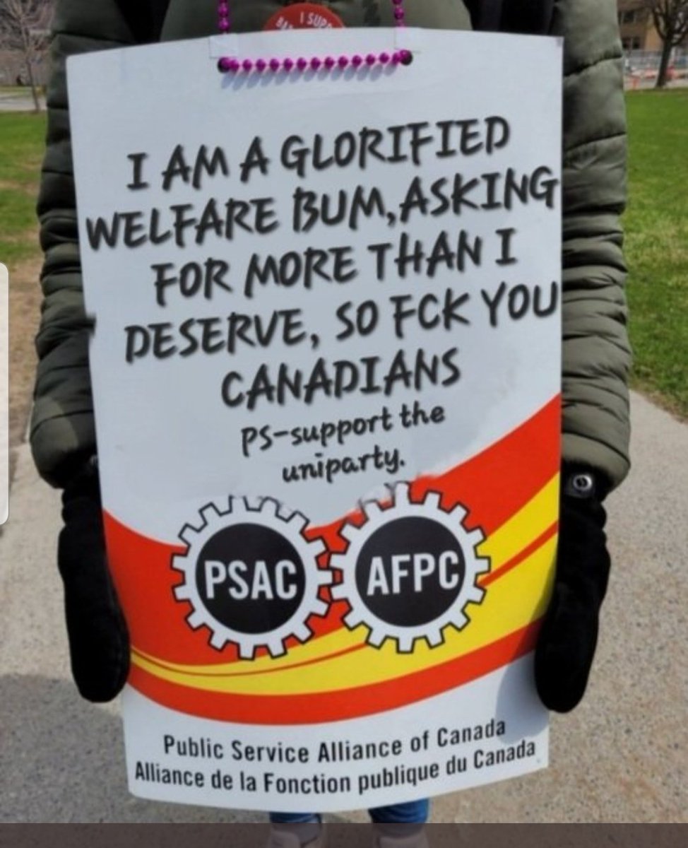 Thats what it looks like to the people that really work for a living.