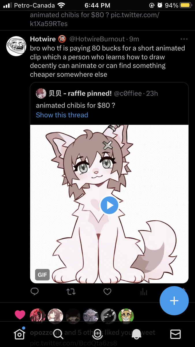 c0ffiee's tweet photo. lol you don’t know how much time it takes to do this

20+ layers of art to make the model, then rigging it and finally animating…

don’t comment on artists prices pls and thank u <3 https://t.co/2xgE0PDaDV