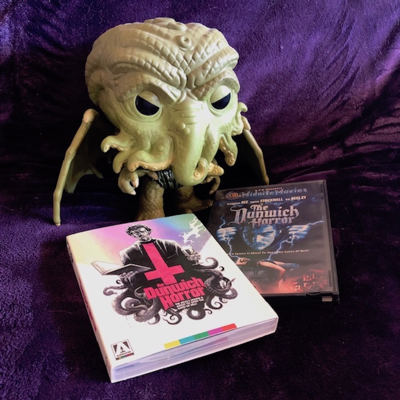 New episode is live! Michele and @vnvdiak discuss the 1970 AIP adaptation of The Dunwich Horror, recently re-released by @ArrowFilmsVideo. Check it out! buzzsprout.com/1022692/127059… #Lovecraft #HPLovecraft #CosmicHorror #Podcast #Horror #HorrorPodcast #TheDunwichHorror #YogSothoth