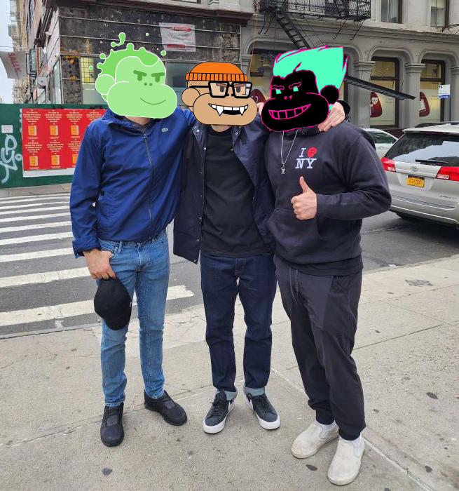 I had the pleasure of meeting <a href="/adam_ape_/">ADAM 🐧</a> and @ElevateNFTs in NY and these dudes are absolute STUDS!

Adam has insane conviction and belief in himself and <a href="/IronPawGang/">Iron Paw Gang</a>. His talent, determination, and drive, paired with this incredible art and community will take IPG to the TOP.