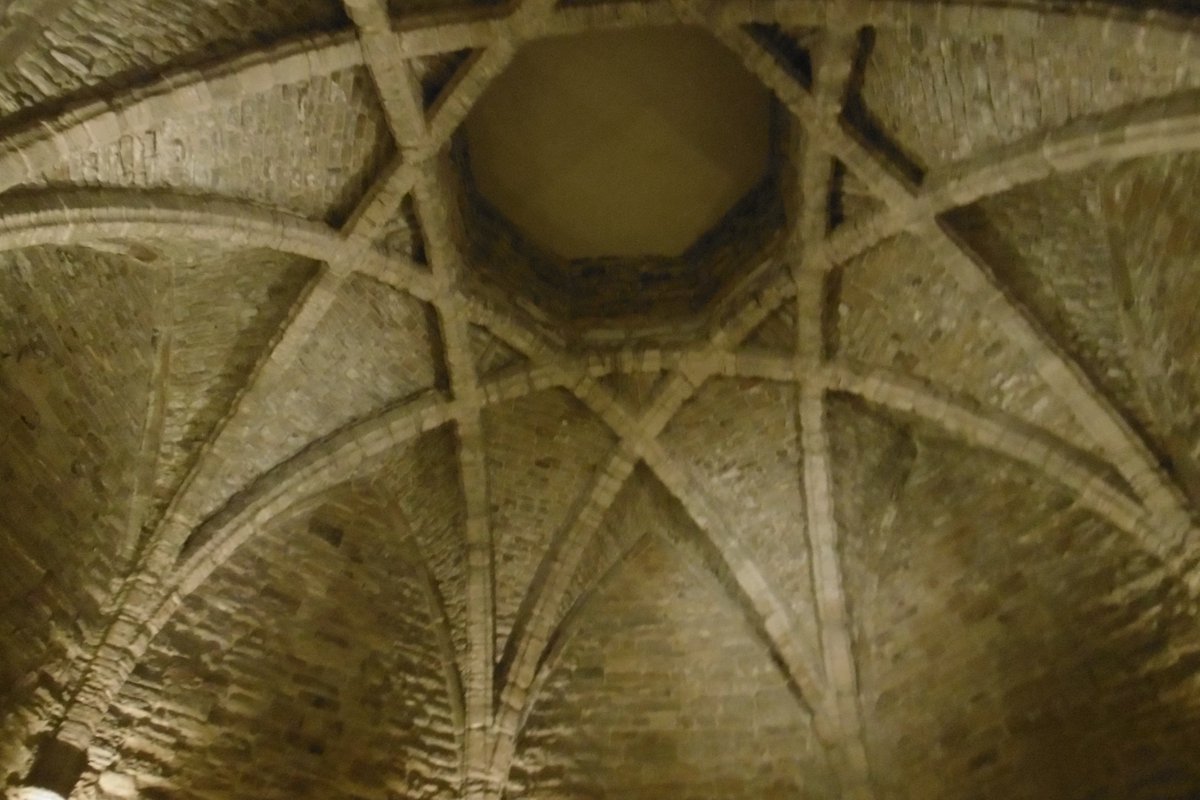 5thLackey's tweet photo. #DurhamCathedral originally the Great #Kitchen designed by #JohnLewyn & built 1366-74. 'This delightful method of #vaulting has no parallel in England' #Pevsner Now part of the #Opentreasure display. https://t.co/32d6Ohurxu