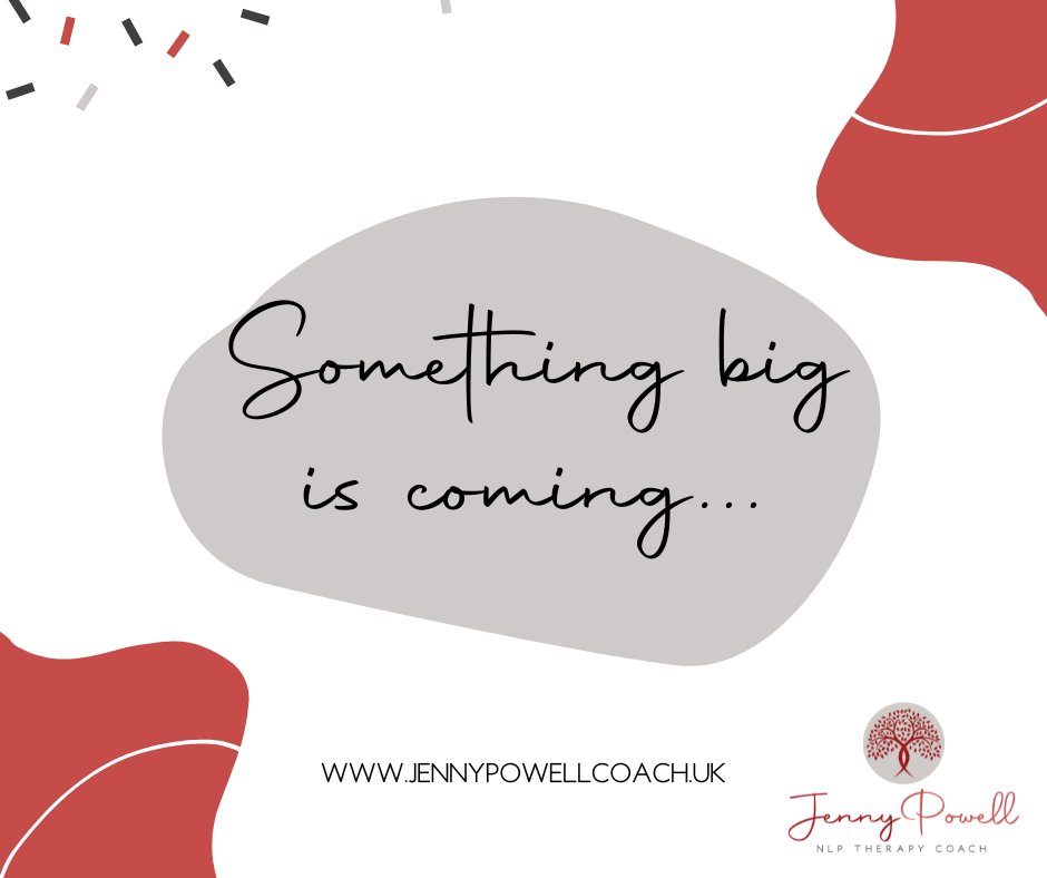 Some exciting news is coming to Jenny Powell, NLP Therapy Coach for Children....keep an eye out for the update 😁 #nlpcoach #nlptherapy #Mindset