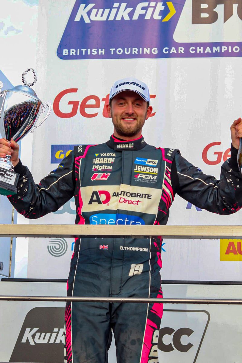 Back on the podium with our first independent win of the season. 🏆

What a job by the whole team, this car hadn’t turned a wheel until Thursday afternoon.

#TeamHARD #BTCC #IndependentChampionship