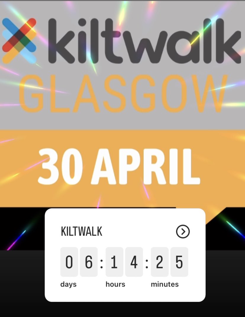 6 days 14 hours until we #kiltwalk in aid of <a href="/firefighters999/">Fire Fighters Charity</a> please sponsor us if you can justgiving.com/Team-Macdonald…