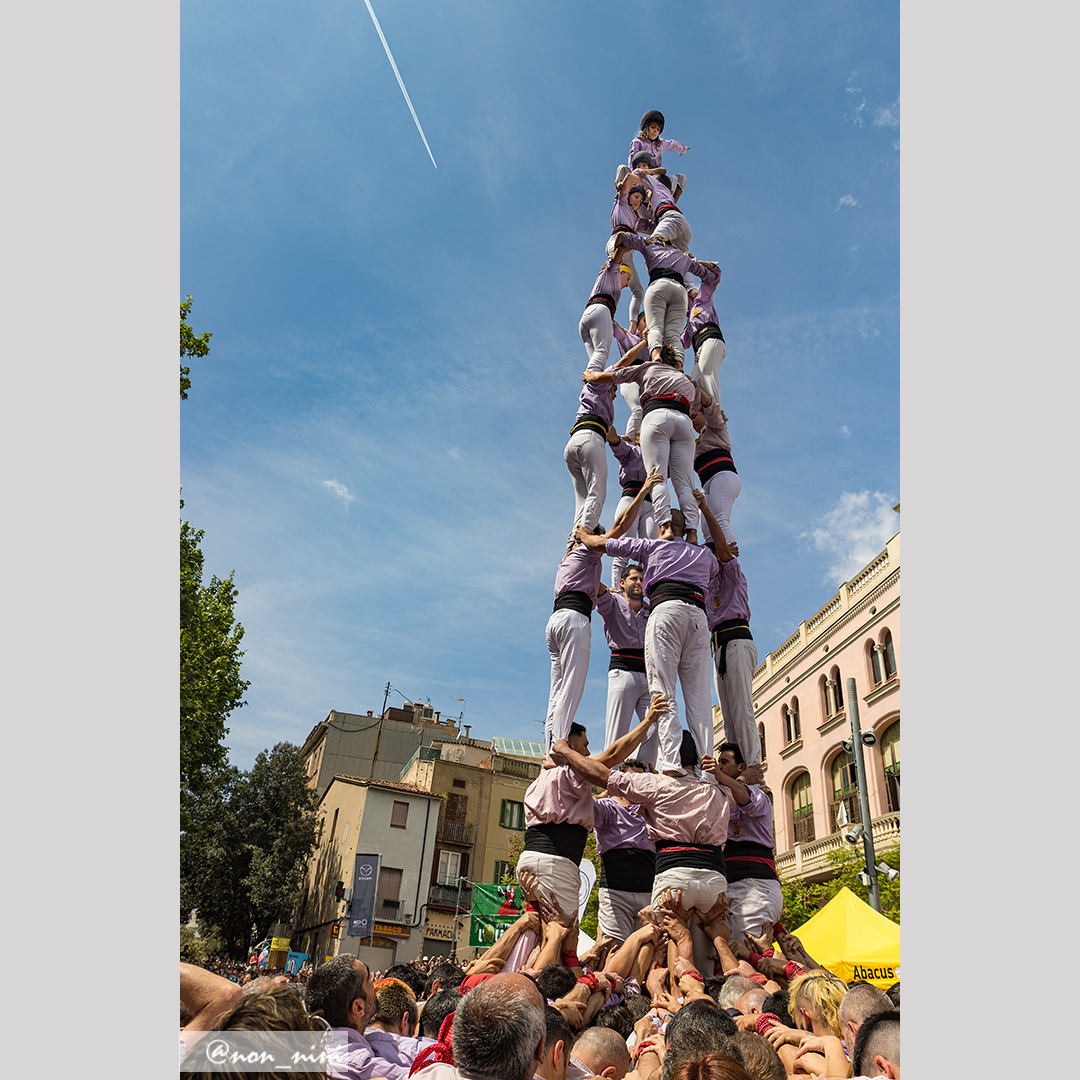 5 de 8, 3 de 9 amb folre i hem carregat el 4 de 8 #Minyons #Castells #SomLaColla #SiguisQuiSiguis #MinyonsDeTerrassa #igerscastellers #canallaminyona #castellers #igersvalles #patrimonicultural #castelleres #somcultura #catalunyaexperience
