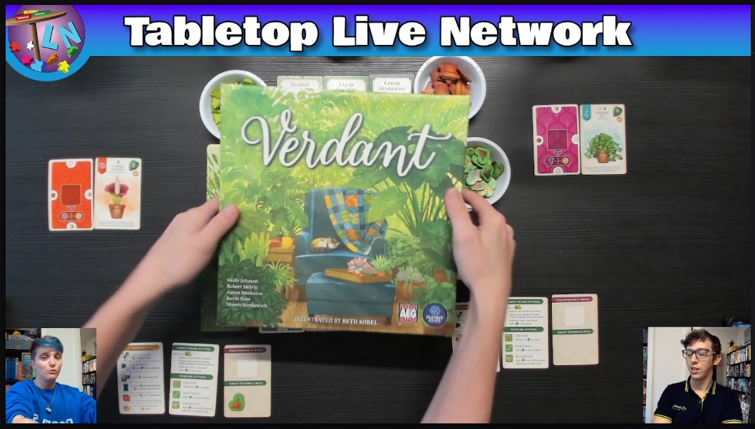 TabletopLiveNet's tweet photo. We're still cracking up over @thisisroom51 box flip from last month's TLN! What shenanigans will happen during TLN XXX? Join us this Sat 4/29 @ 9:30am PT / 12:30pm ET for a weekend of games, giveaways &amp; more! Link in bio #boardgames #SundayFunday 

Watch: https://t.co/d7qnLuV4V5 https://t.co/kZejsM0Fv1