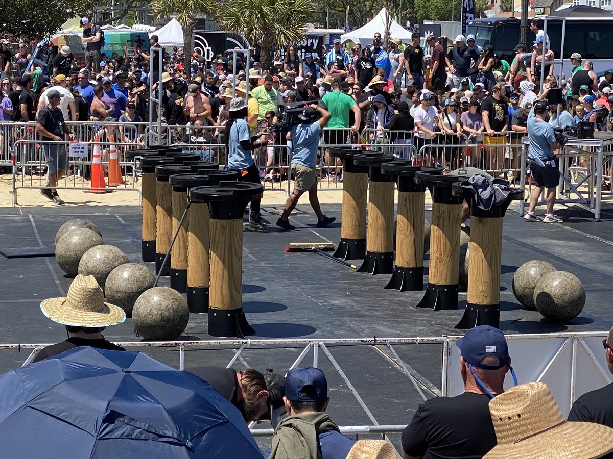 Atlas stones coming up soon! #WSM2023