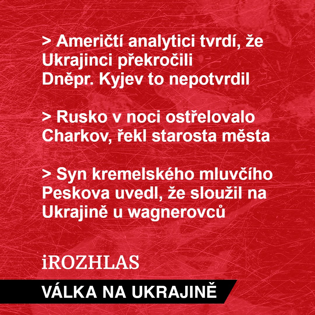 iROZHLAScz's tweet photo. Shrnutí toho nejdůležitějšího z nedělního dění kolem války na Ukrajině 🇺🇦 vše nadále sledujeme online na 👉https://t.co/swWJzkrzzQ https://t.co/ANZ2vKRHdO