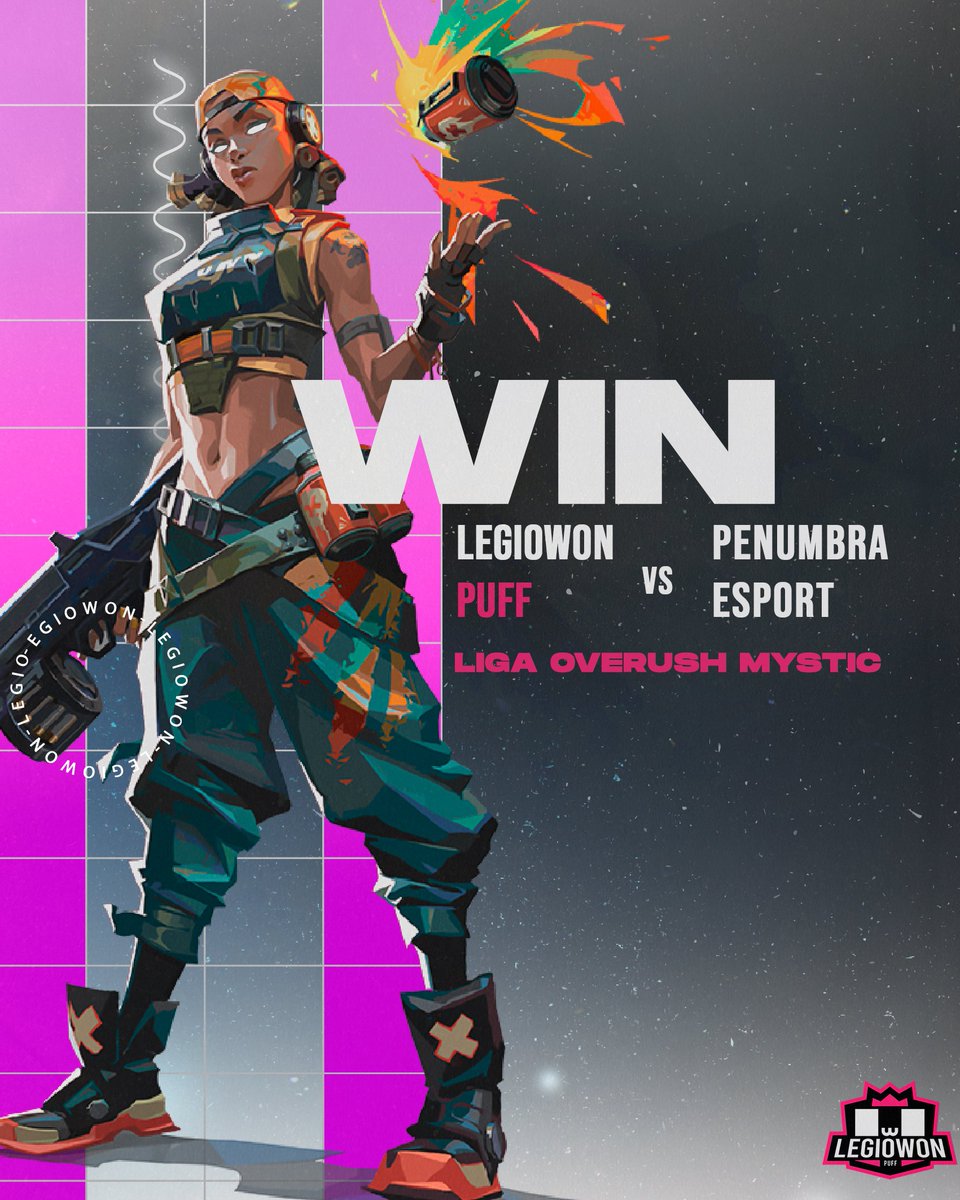 legiowon's tweet photo. Por ciertooOo

Ayer se ganó en la Overush #Mystic de @LOVSValorant con un contundente 2x0 vs @penumbraesports 🥰

GG's a ellas, muy bien jugado.

#SomosLegiowon #GoPuff https://t.co/3fE8b8lGxF