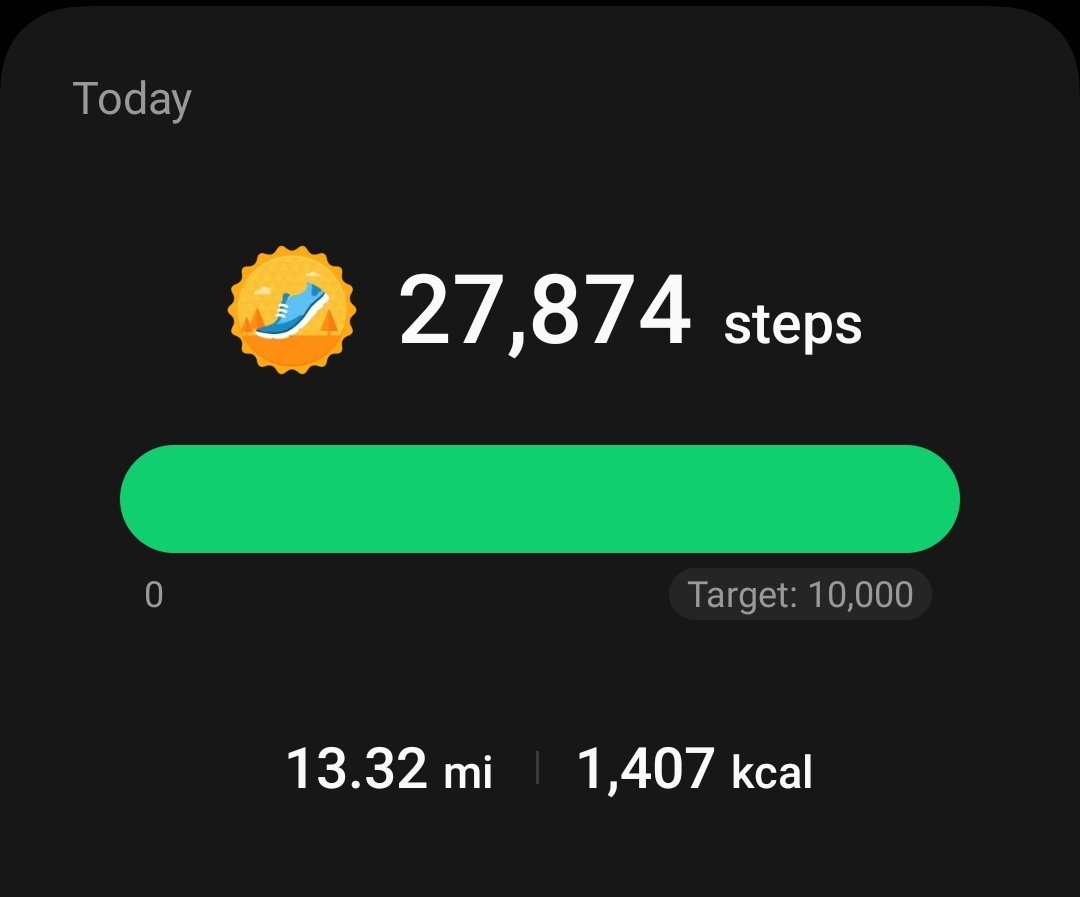 London marathon today. Supporting young people providing medical cover. 
Managed a half marathon myself, over the same 1 mile of course.