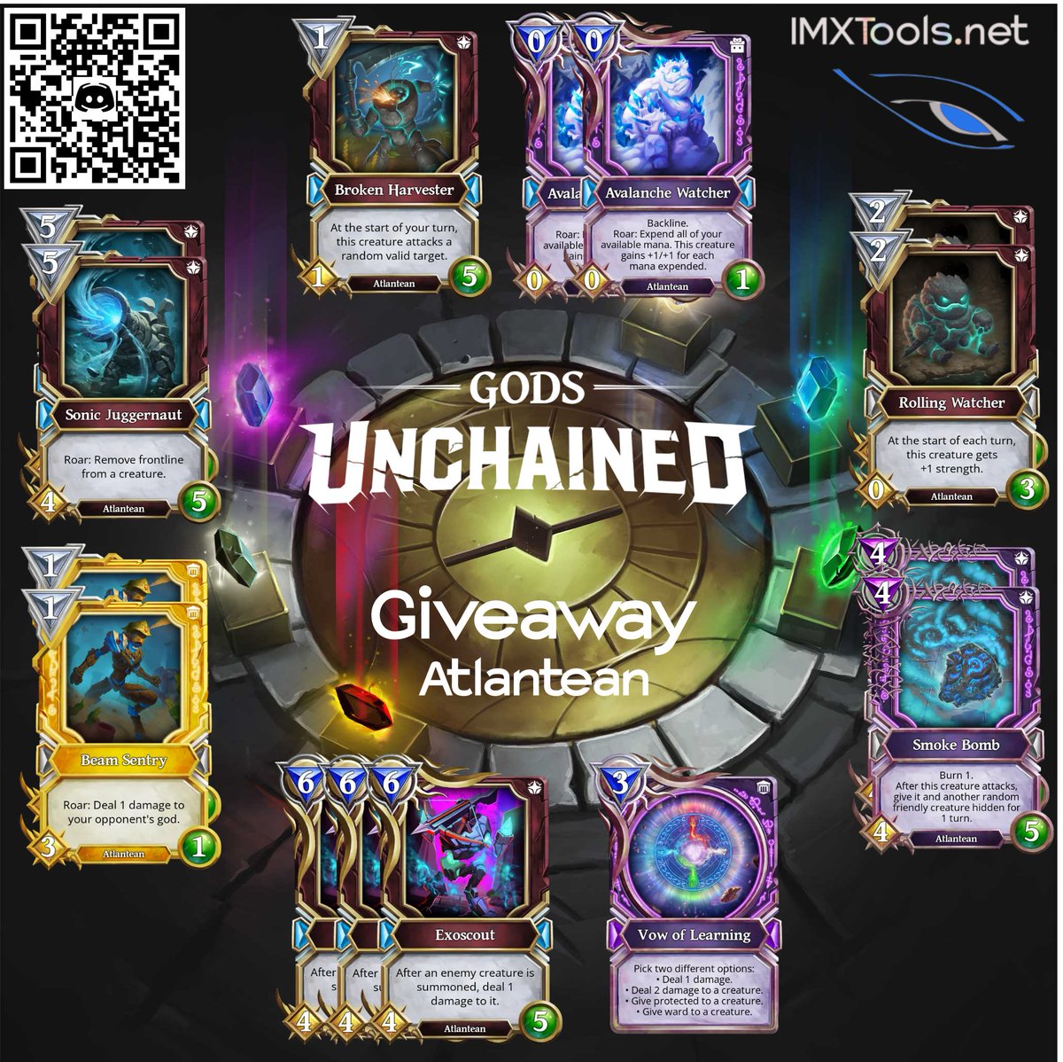 It's Atlantean Week, Mortals!  Join our streaming partners on Twitch to participate in card raffles!
🎮Join discord.gg/s6WWw2jbhs 
❤️Like, follow us &amp; retweet

<a href="/AtTreyFive/">AtTreyFive</a> <a href="/Ne4rs/">Nears_stream | Xborg</a> @yourchannelone <a href="/punkidTCG/">Punkid TCG</a>
<a href="/GOATProject_io/">GOAT Project</a> <a href="/SwallieGU/">Swallie</a> <a href="/denz_cruel/">lordcru</a> <a href="/RyhanGU/">Ryhan</a>
<a href="/GodsUnchained/">Gods Unchained</a>