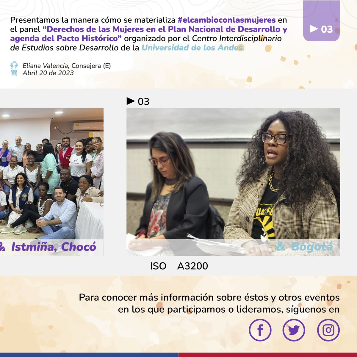 #LosTresDeLaSemana | Cómo avanzamos esta semana en nuestras responsabilidades con las #mujeres de #Colombia. 
¡Entérate aquí!

🧐𝐄𝐧𝐥𝐚𝐜𝐞𝐬 𝐝𝐞 𝐢𝐧𝐭𝐞𝐫𝐞́𝐬:
Conmemoración #DiaDeLaTierra
x.com/equidad_mujer/…
Sala de Prensa - Comunicados
linktr.ee/equidadmujer