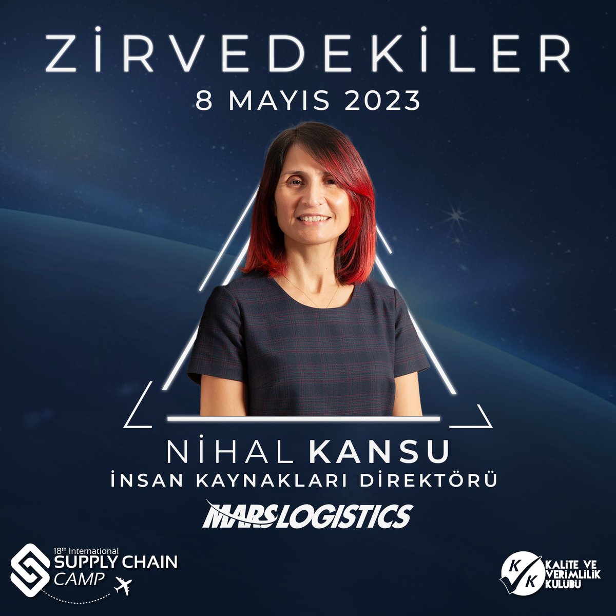 ytukvk's tweet image. 8-9 Mayıs’ta Tarihi Hamam’da gerçekleşecek olan Zirvedekiler’in ilk günü, lojistik sektörünün önde gelen firmalarından olan Mars Lojistik’ten İnsan Kaynakları Direktörü Nihal Kansu bizlerle olacak! 

Kayıt linki bio’da!

#kariyer #clevel #akademi #lojistik #supplychain #zirve