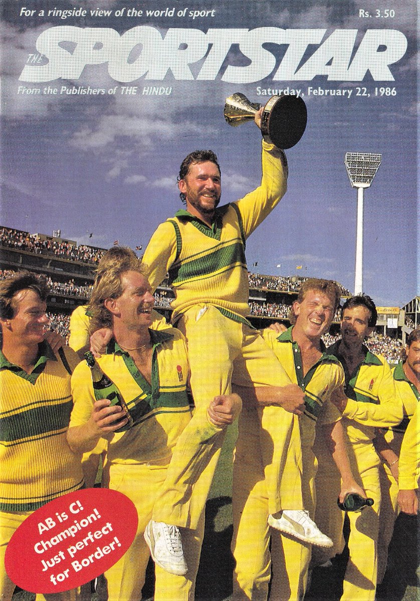 indianhistorypics on Twitter "1986 Issue of SPORTSTAR Magazine"