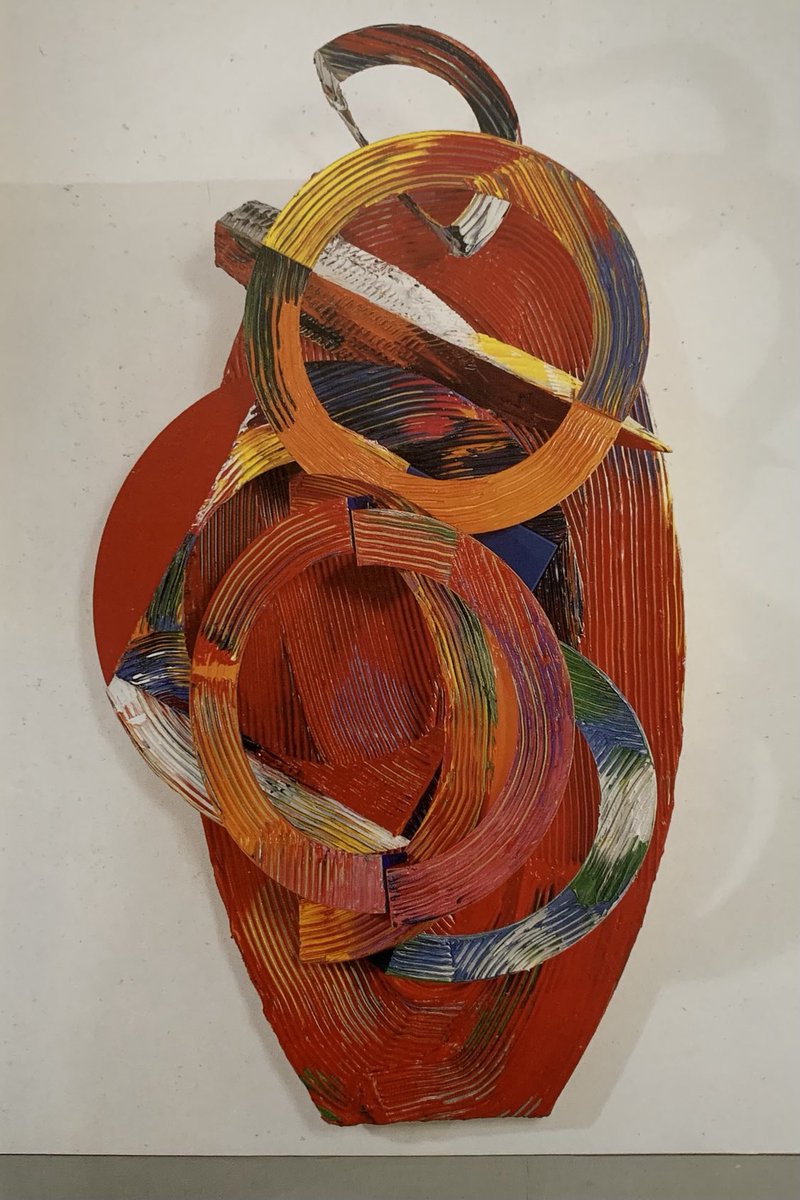 #SamGilliam “Around a Circular Dining Room Table” 1990 #Abstract #Sculpture
