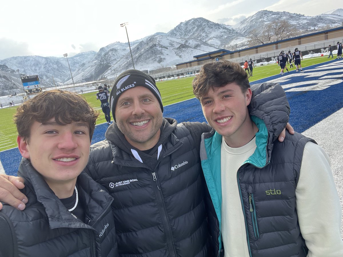 Really enjoyed my time in Golden last night! The football program and academics are off the charts! <a href="/coach_sterbick/">Pete Sterbick</a> <a href="/coachTthomas6/">Tripp Thomas</a> <a href="/CoachAMakransky/">Anthony Makransky</a> <a href="/warriorqbcoach/">Warren McCarty</a>