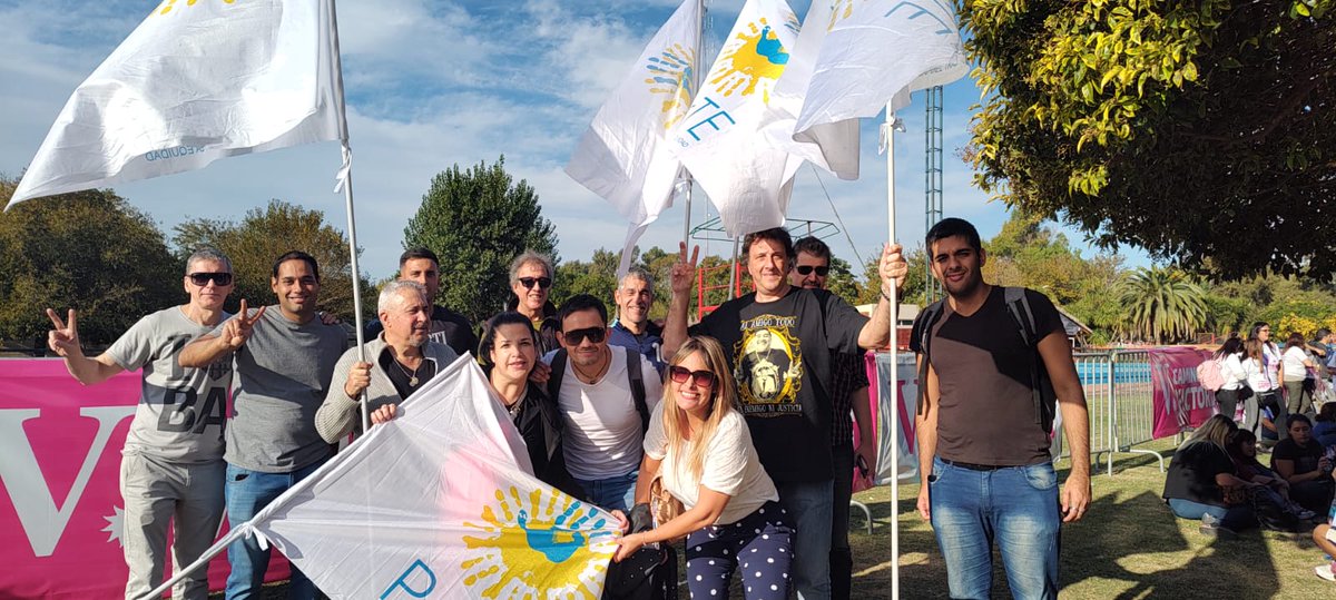 ParteOK's tweet photo. El partido ParTE presente en el Plenario de la Militancia organizado por Victoria Tolosa Paz (@vtolosapaz) en el Camping de SOSBA en Ensenada.

#CaminoALaVictoria
#2023SeráVictoria https://t.co/B8m0Ng9hLd