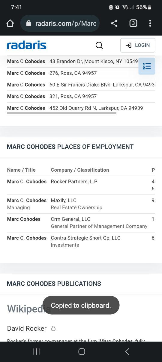Christalball93's tweet photo. Marc Cohodes's short selling fund - Contra Strategic Short GP, LLC. We can order details on it for a fee. See filing history, tax assessment and more. Apes, download it here. Need a US Bank account. File #3741510
https://t.co/Ku5uaTqFNo
#AMC #christalballexposures https://t.co/Lfc0TTjUge