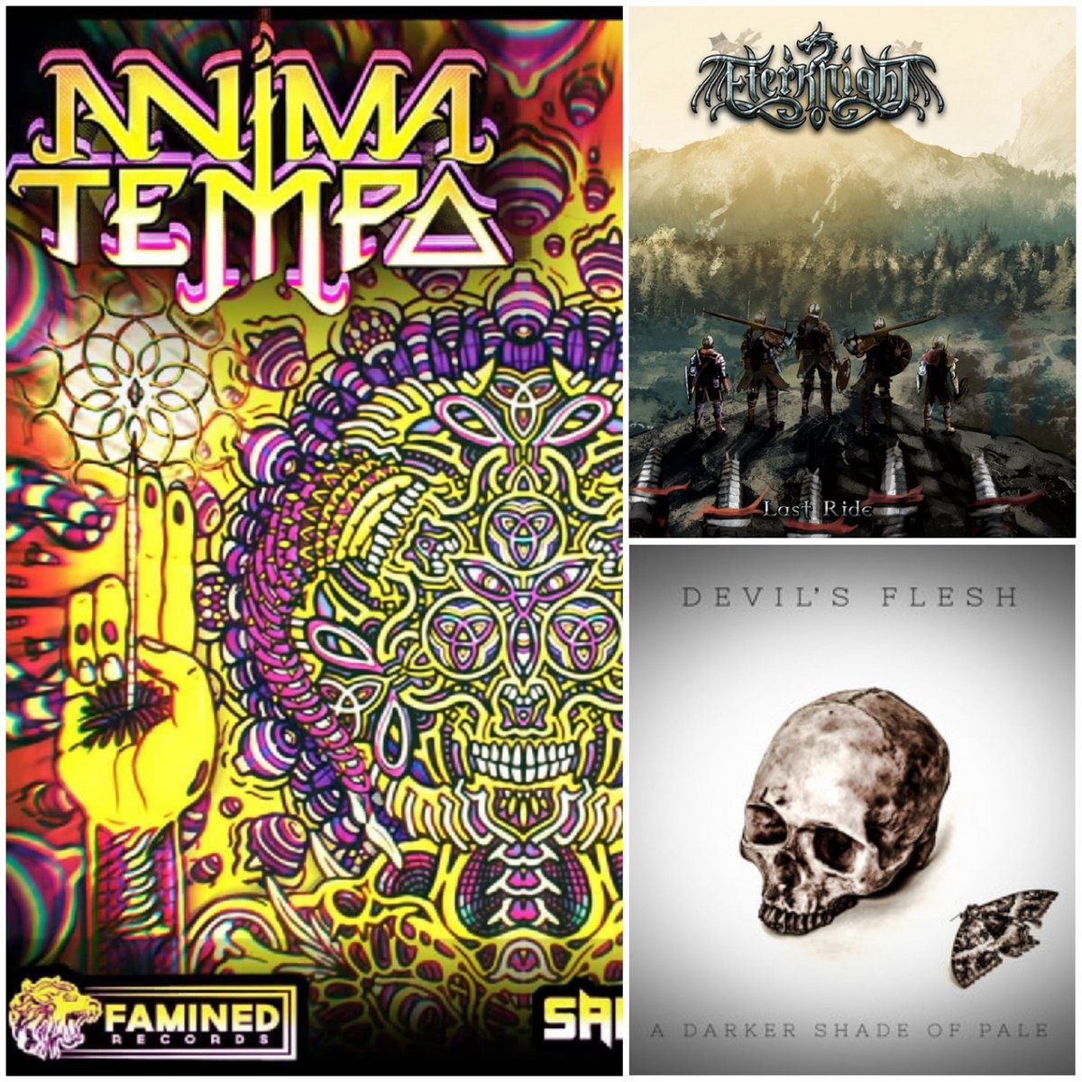 🔥🆕️🔥SINGLES!!!

Anima Tempo - Saeger Equation🇲🇽
(Progressive Metal) open.spotify.com/album/3qpBONiD…

Devil's Flesh - A Darker Shade of Pale🇲🇽
(Heavy/Doom Metal)
youtu.be/no-hAhttgjI

Eterknight - Last Ride🇲🇽
(Symphonic Melodic Death/Power Metal)
youtu.be/uxBKlafdgs8