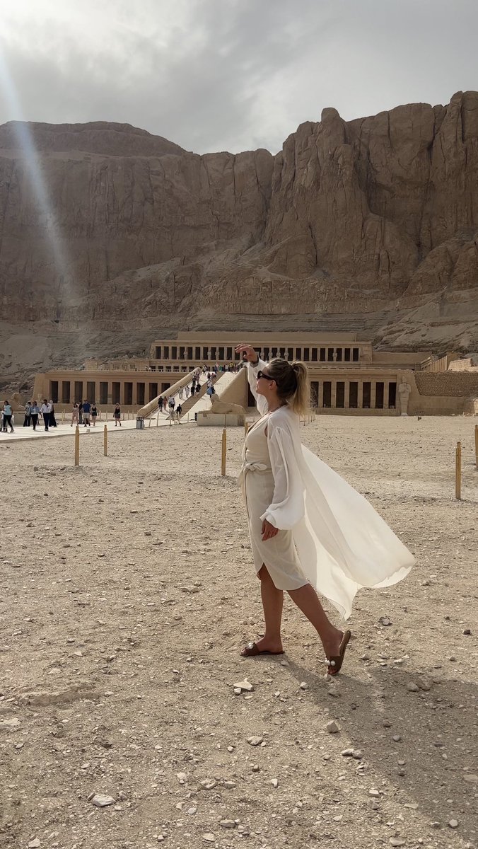 Walking with STEPN in the Temple of Hatshepsut, Egypt. 

#Egypt #STEPN #templeofhashepsut