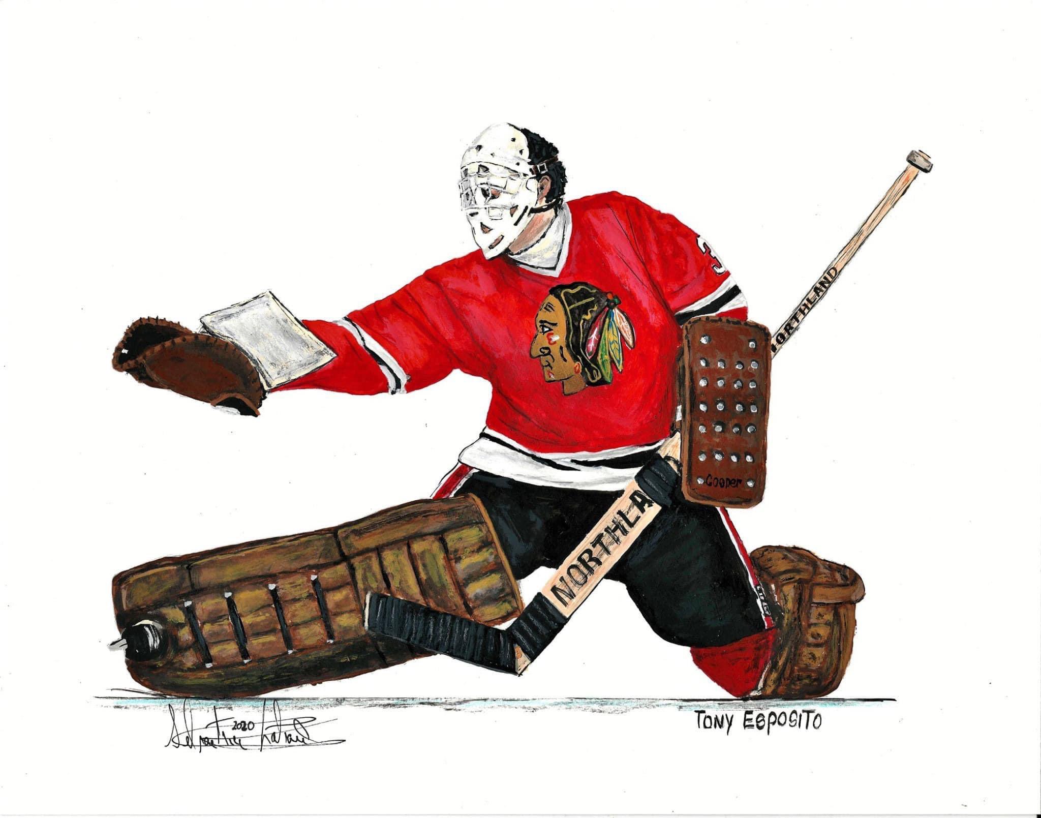 Happy 80th birthday in heaven to legendary Tony Esposito! R.I.P. Tony O !  