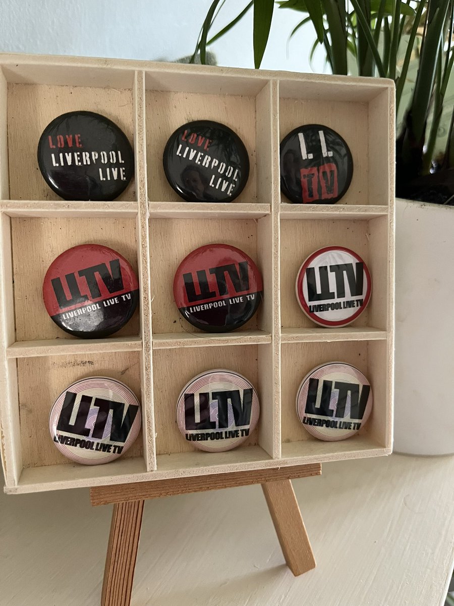 LiverpoolLiveTV's tweet photo. A progression of badge styles through the 11 years of #LLTV https://t.co/RvhXKmFt9h