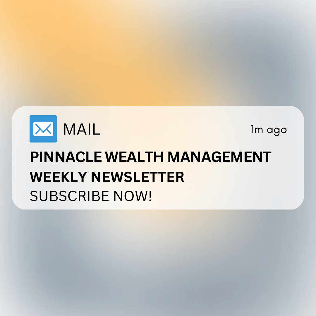 It’s #NationalEmailDay! Did you know we send out a weekly email that covers relevant financial discussions and articles? Interested in subscribing? You can do so here: pinnaclewealthonline.com/newsletter/