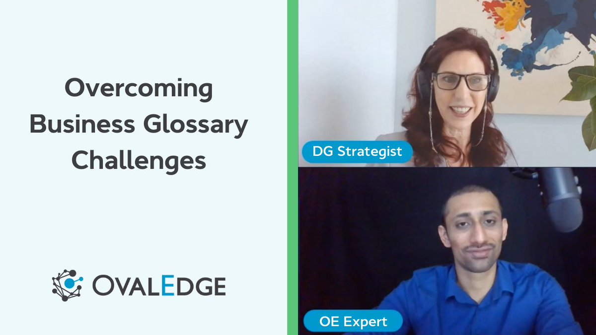 OvalEdgeData's tweet image. Overcoming #businessglossary challenges can seem like an impossible task? Or is it?

👀👉 hubs.ly/Q01JPQgL0

#data #datagovernance #dataliteracy