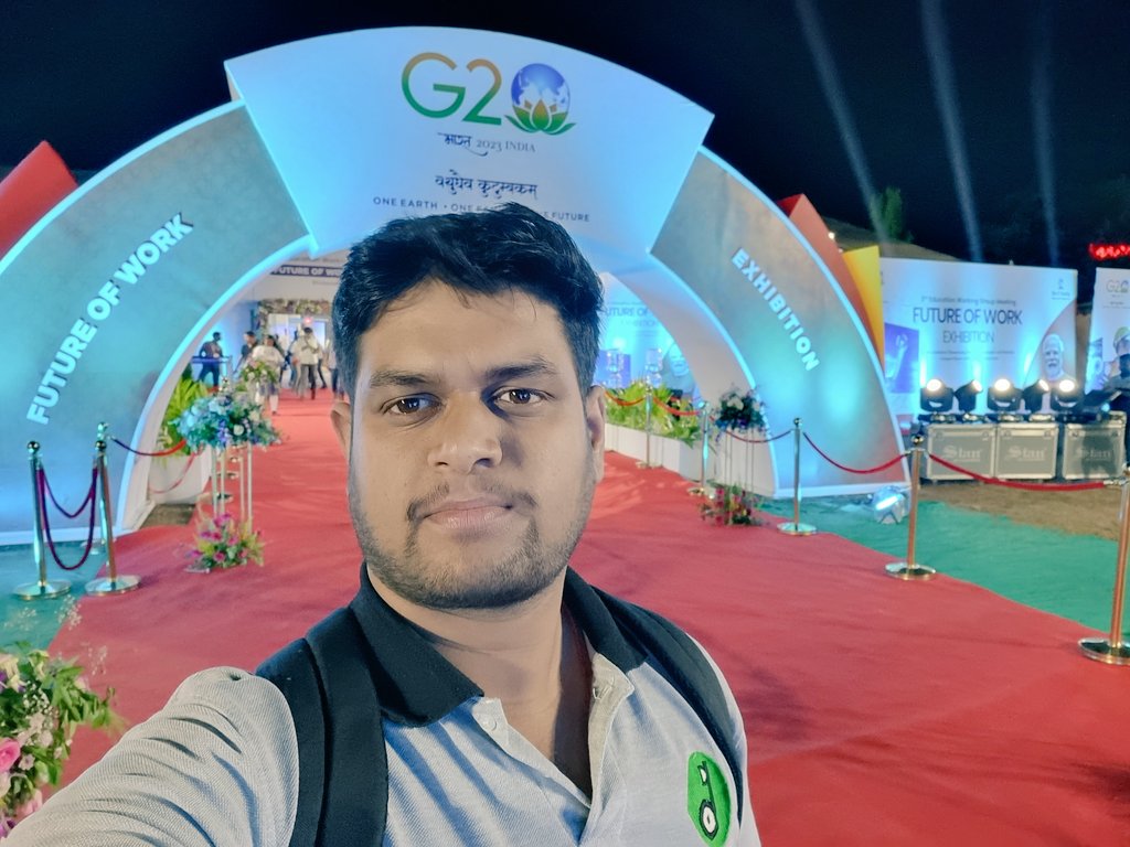 Represented @LetsdriEV at the 'Future of Work' exhibition under @g20org at IMMT Bhubaneswar.

#G20FutureOfWork #G20Summit #letsdriev #Sustainability #mobility #Odisha #Bhubaneswar #odia