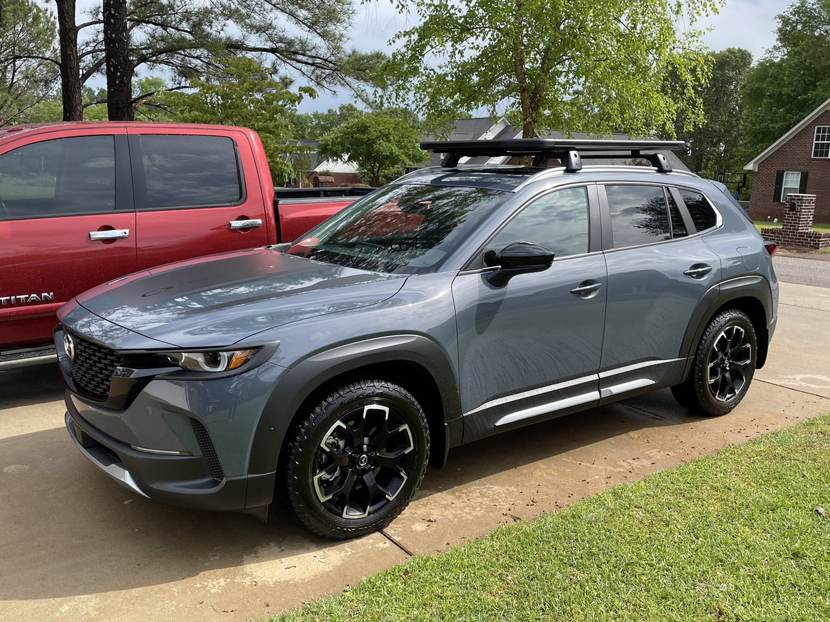 Surprise new car. Family needs dictated some changes. @MazdaUSA #cx50 Meridian