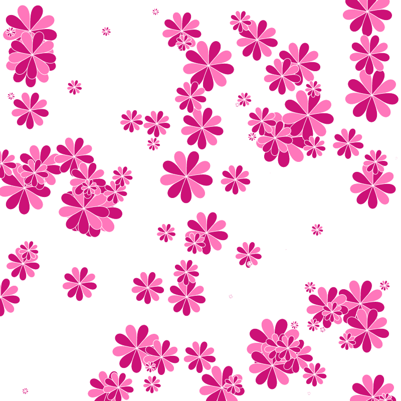 watabo_shi's tweet photo. setup=_=>{createCanvas(W=800,W)
r=random
stroke`#つぶやきProcessing`
rect(0,0,W)
for(j=99;j--;pop()){push()
translate(r(W),r(W))
for(k=9;k--;endShape()){rotate(.7)
fill(k%2?'#f7b':'#c17')
beginShape()
for(i=99;i--;)a=i*TAU/98,R=j/(10*sin(a/2)+2),vertex(sin(a)*R,j/2-cos(a)*R)}}} https://t.co/zAf9zfCDqO