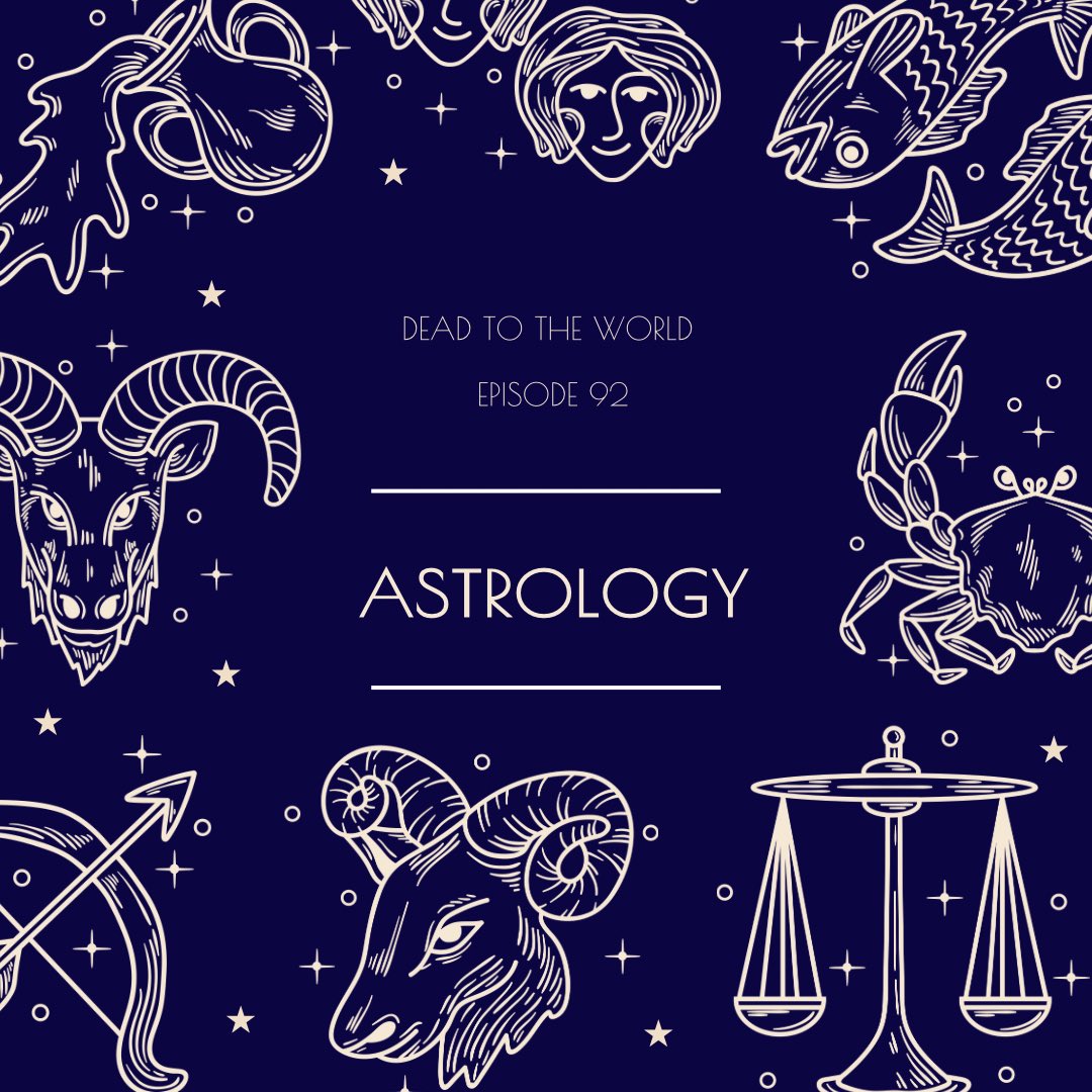 Episode 92 is out now ✨ 

#deadtotheworld #podcast #dreamteam #newepisode #listennow #sunday #astrology #zodiac #indiepodcast #podcastrecommendation