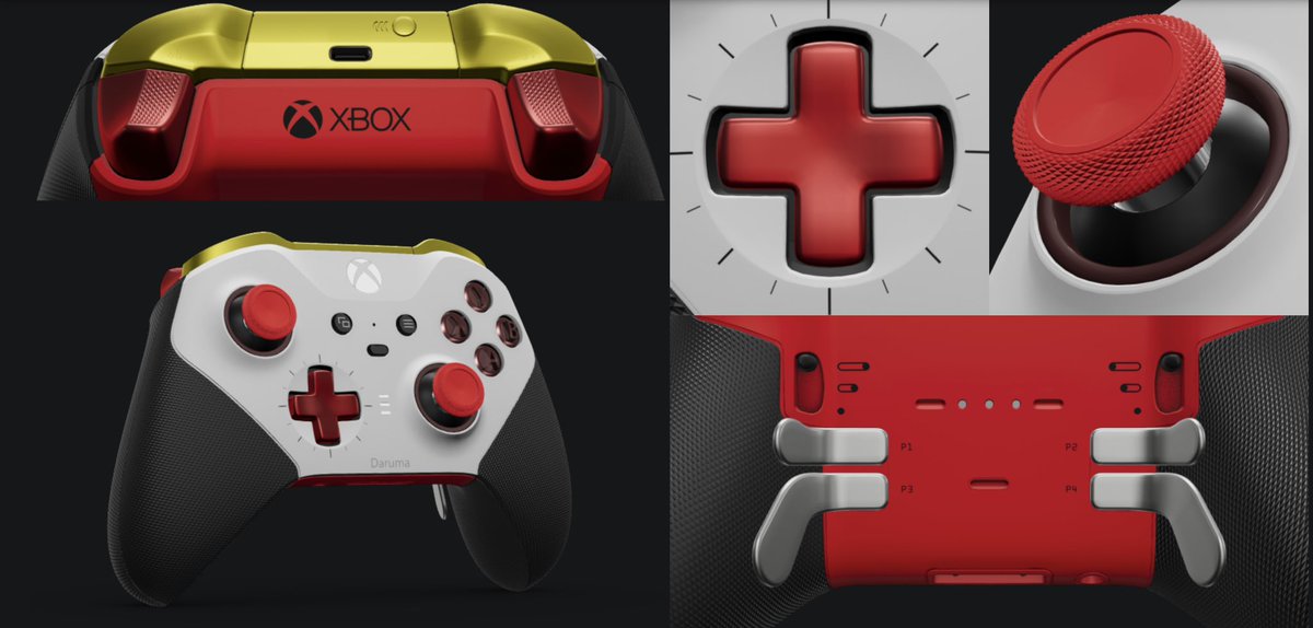 yungchishih's tweet image. 打算生日送自己一個xbox的手把
試著做了一下推們大妖怪的配色
#xbox手把
#xboxeliteseries2controller

 #Arisakaaa #だるまいずごっほ #なるせかいたよ  #大妖怪