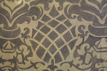 Pineapples or maybe pine cones on the walls of All Saints? Pineapples were exotic and much prized. But it’s more likely the decoration is of pine cones. Associated with regeneration and resurrection and most appropriate for a rebuilt church. Look out for them when you visit!