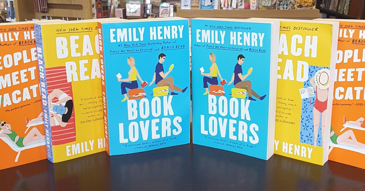 Come in on Tuesday and get @EmilyUHenry exciting new book Happy Place! #bn_elmirany #bnmyweekendisbooked