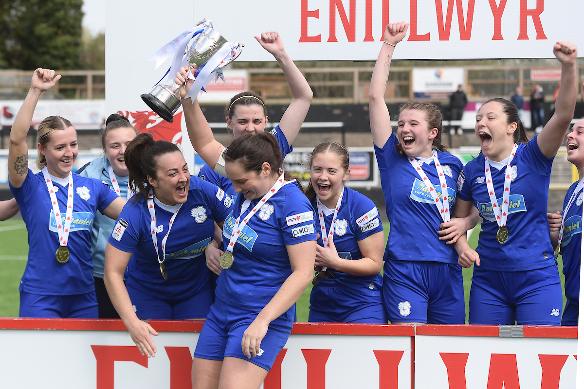 Cardiff City FC Women on X: A fantastic way to end a remarkable campaign! π Congratulations, #Bluebirds! π #CityAsOne, @AdranLeagues