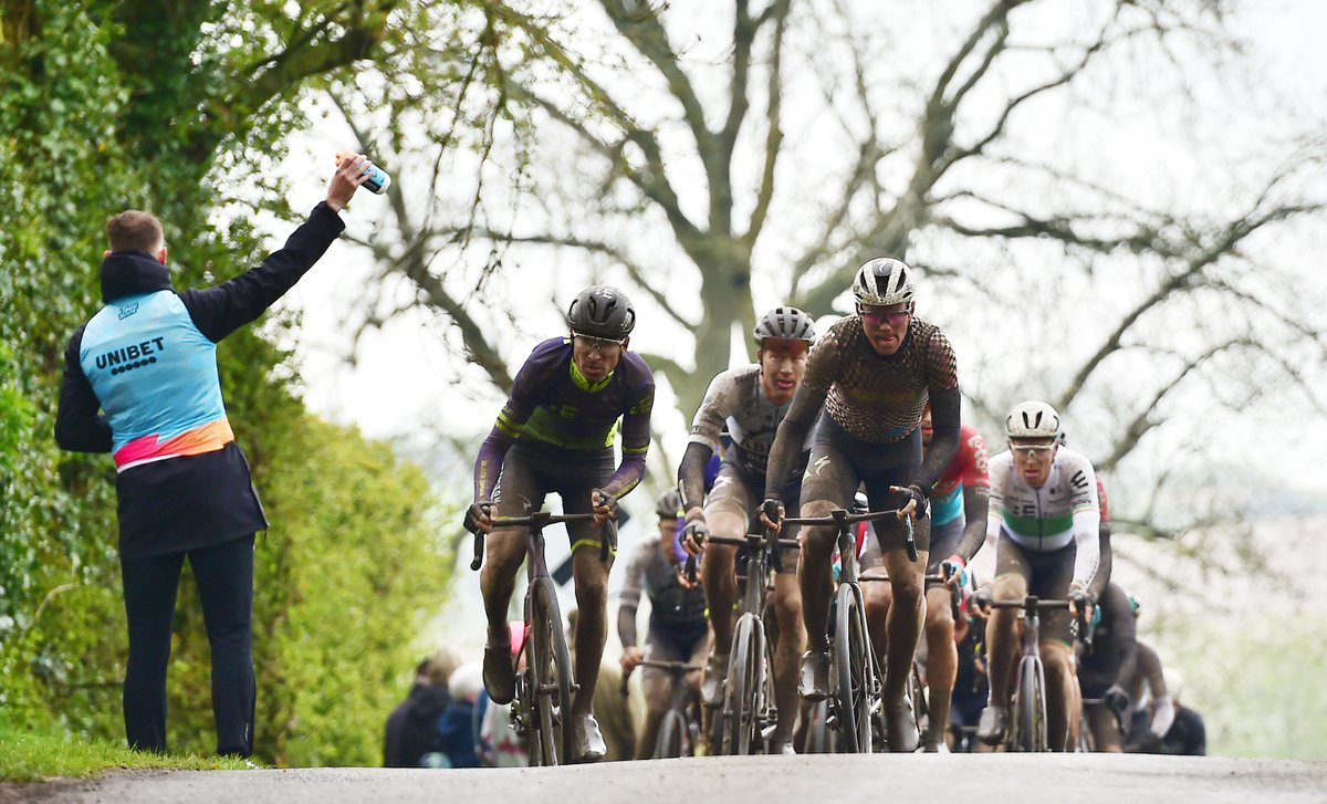 Now that's what I call a classic 😍 Muddy one at the 17th Rutland-Melton CiCLE Classic today! Congrats to @TrinityRacing_'s Luke Lamperti on the win. @CiCLEClassic | 📸@swpixtweets