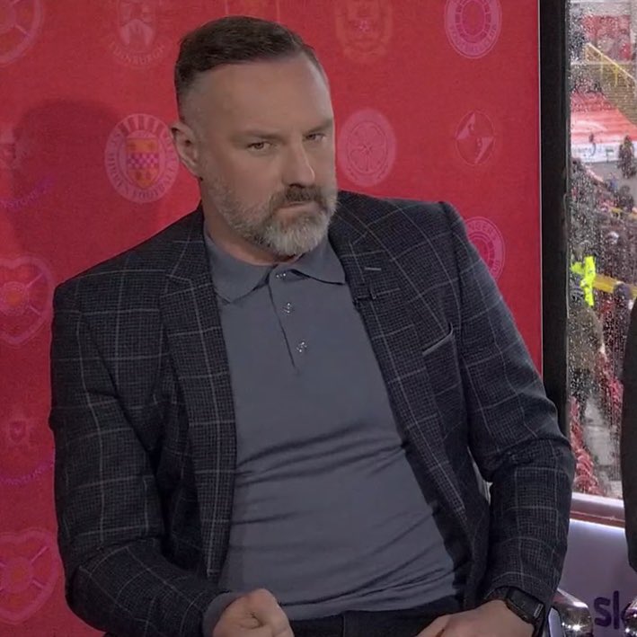 stramashing's tweet image. Kris Boyd been raiding Jamesie Cotters wardrobe?