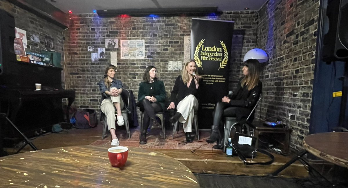 Such an inspiring talk about networking and forging friendships and connections in the industry by <a href="/FemaleFilmClub/">Female Film Club</a> today at <a href="/LondonIFF/">LIFF</a> ✨becoming a member of the club has been the most enriching thing I’ve done this year💗