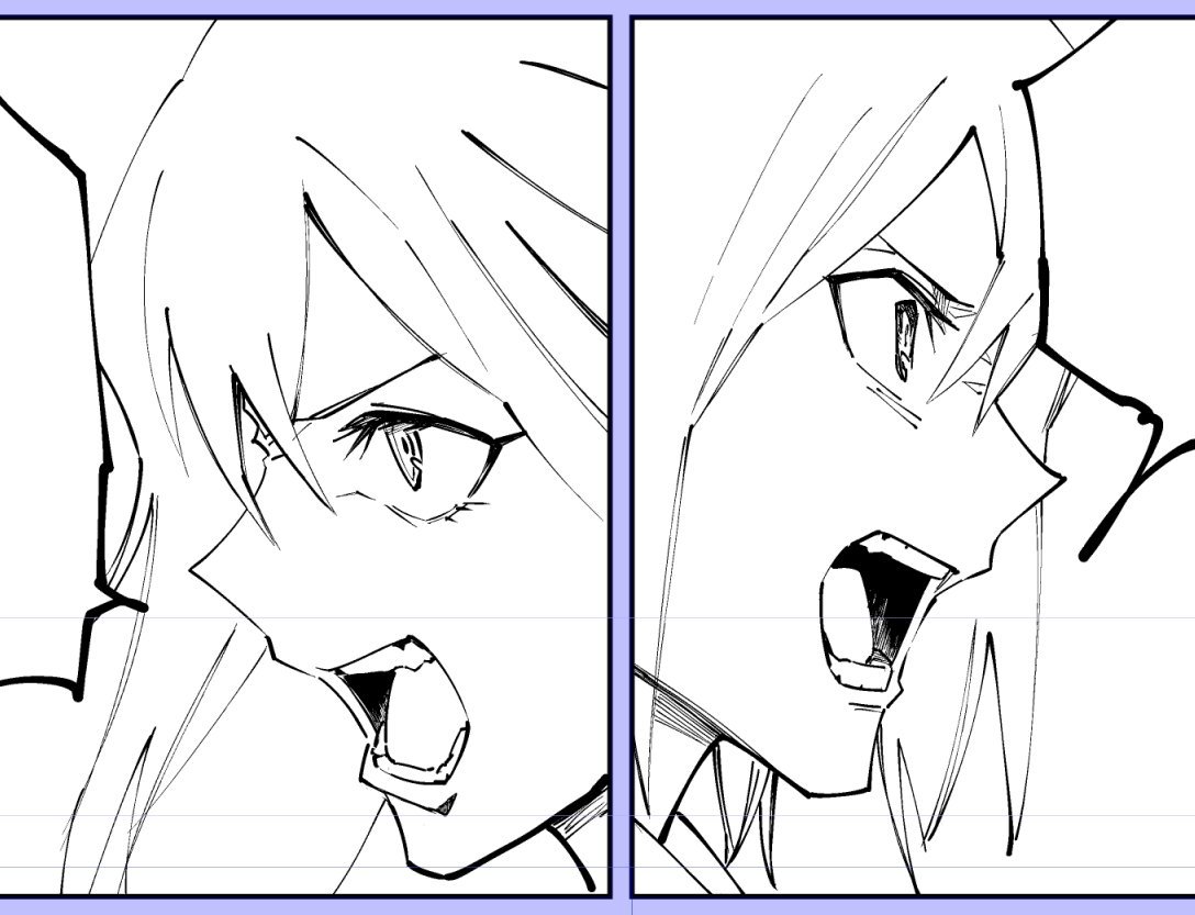 いい感じの顔が描けている気がする https://t.co/oyuPpbAz5l