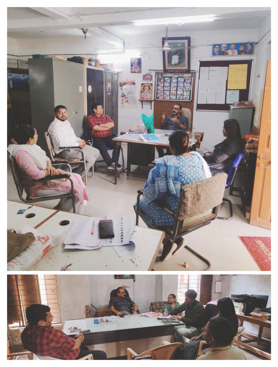32Bayad's tweet photo. શ્રી એમ બી પંડ્યા સાહેબ  સયુંક્ત નિયામક (આંકડા) અને @EroBayad  સાહેબ દ્વારા #SSR2023 અન્વયે #32BAYAD AC ના  મતદાન મથક નં. 276,277, 190,191,124, 125  ની મુલાકાત લઈ BLO દ્વારા કરવામાં આવતી કામગીરી નું નિરીક્ષણ કર્યું...
@CEOGujarat @DeoArvalli @ECISVEEP @MamBayad https://t.co/ceYU4NmvsZ