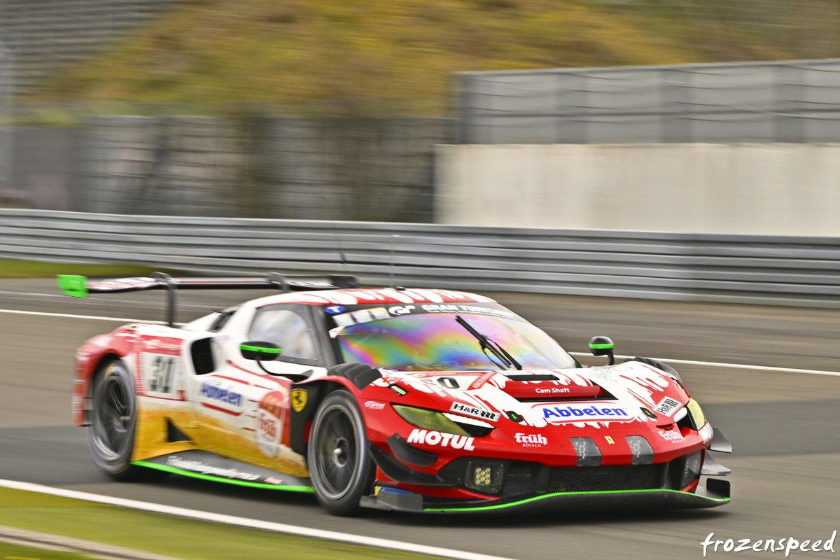 Cloudy with a chance of meatballs.

Frikadelli Ferrari wins today's N24 qualifying race!
#24hNBR #24hNBR2023