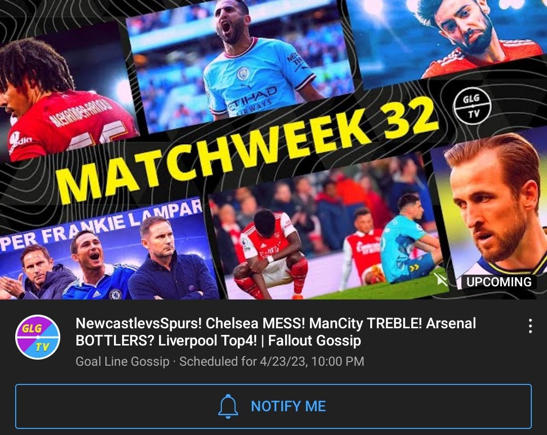 GoalLineGossip's tweet photo. We are going big this week.. No recorded podcast. No editing. No retakes. Our first live podcast from GLG. 10 PM IST. See you there.

#podcast #football #PremierLeague #Arsenal
#ManCity #ManUtd #NUFC #Chelsea #Spurs #LiverpoolFC https://t.co/rgpJmkYShE