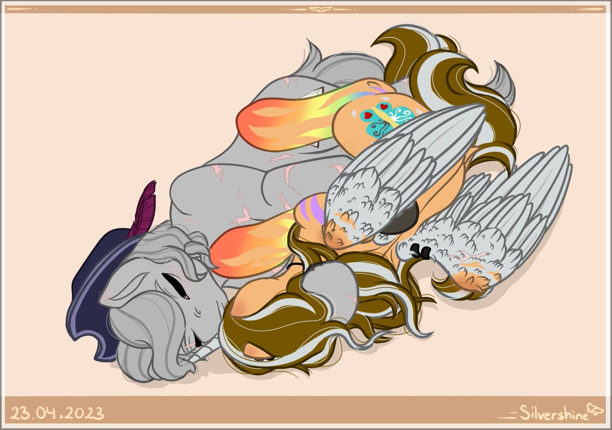 FruitSquirrel's tweet photo. My sona Silvershine🦋 and her s.o. White Raven📖!
I love them so much and will not stop obsessing over this couple 💕

Raven belongs to one of my closest friends. https://t.co/rExEywuFKz